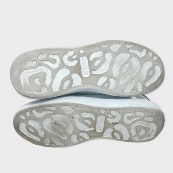 ALEXANDER MCQUEEN Oversized raised-sole leather trainer Sneakers Men’s Size 11 - Picture 5 of 8